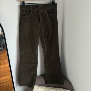 Mother The Outsider Crop Corduroy Pants 26